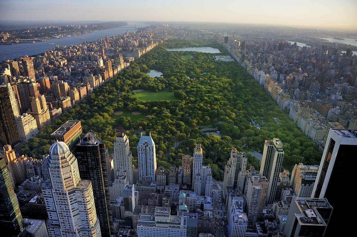 Vista panorámica de Nueva York