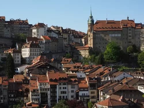 Fribourg, Château de Chenaux y Estavayer-le-Lac
