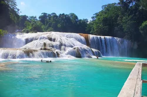 San Cristóbal de las Casas - Agua Azul Waterfalls - Misol-Ha - Palenque Archaeological Zone