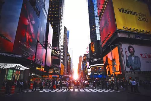 Llegada a la ciudad de New York.