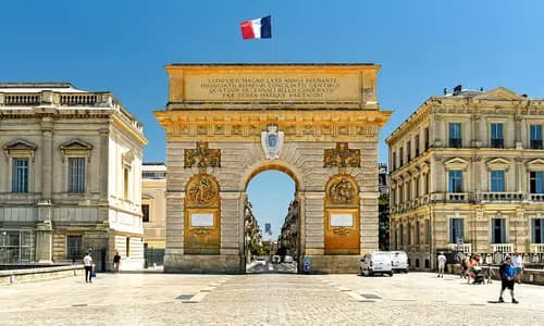 Museo de Arte Contemporáneo de Montpellier | La Place de la Comédie | Arco del Triunfo.