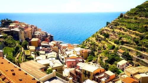 Playa de Monterosso al Mare | Sendero Azul | Castillo Doria y Torre Belforte.