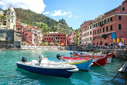 Última Mañana en Cinque Terre en La Cantina del Pescatore.