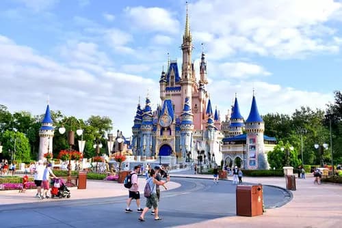 Parque Magic Kingdom | Castillo de Cenicienta | Shows y montañas rusas.