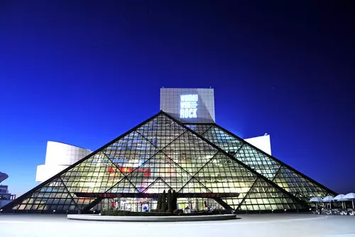 Rock and Roll Hall of Fame | Great Lakes Science Center | Voinovich Bicentennial Park.