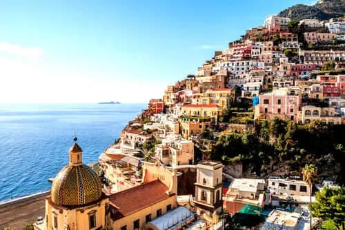 (Domingo) – Salerno (Cava De´Tirreni)  - Positano – Amalfi - Salerno (Cava De´Tirreni)