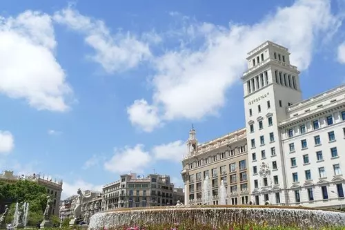 Barcelona: Plaza Catalunya, Las Ramblas, La Barceloneta, and El Borne.
