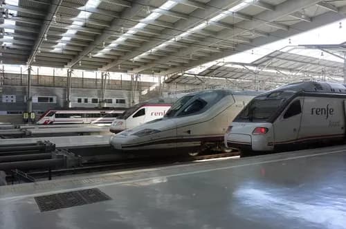 Barcelona to Madrid Renfe AVE.
