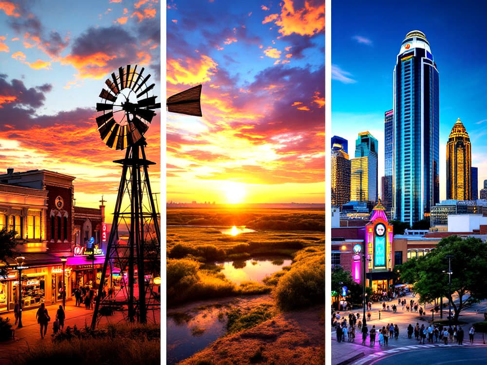 Tour por Oklahoma, Austin y Houston: Tres Ciudades, Mil Historias.