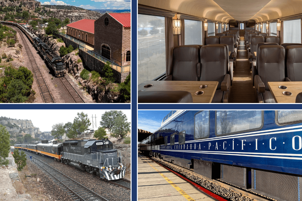 4 Días - Primera Superior - Chepe Express Turista (Miércoles, Viernes y Domingo): Los Mochis - El Fuerte - Barrancas del Cobre - El Fuerte - Los mochis
