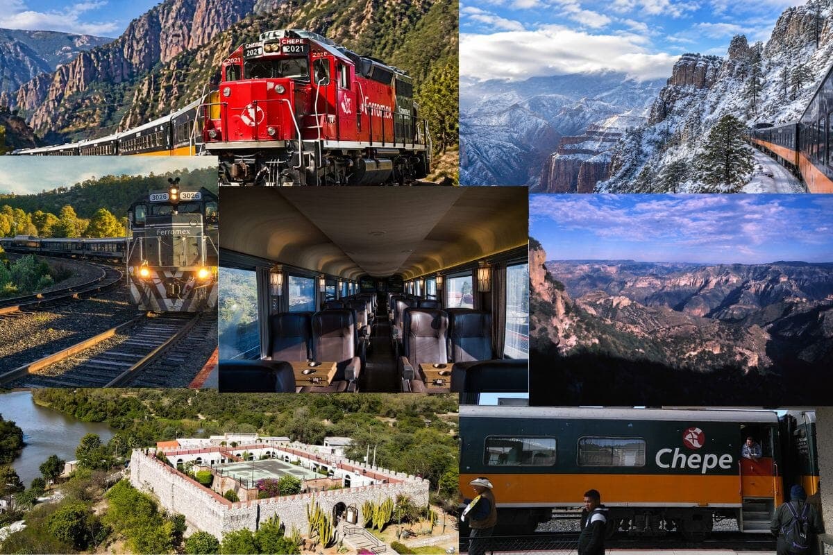 7 Días Primera Superior (Martes y Jueves) Chepe Express Primera Clase Chihuahua - Creel - Barrancas del Cobre - Bahuichivo - El Fuerte - Los Mochis