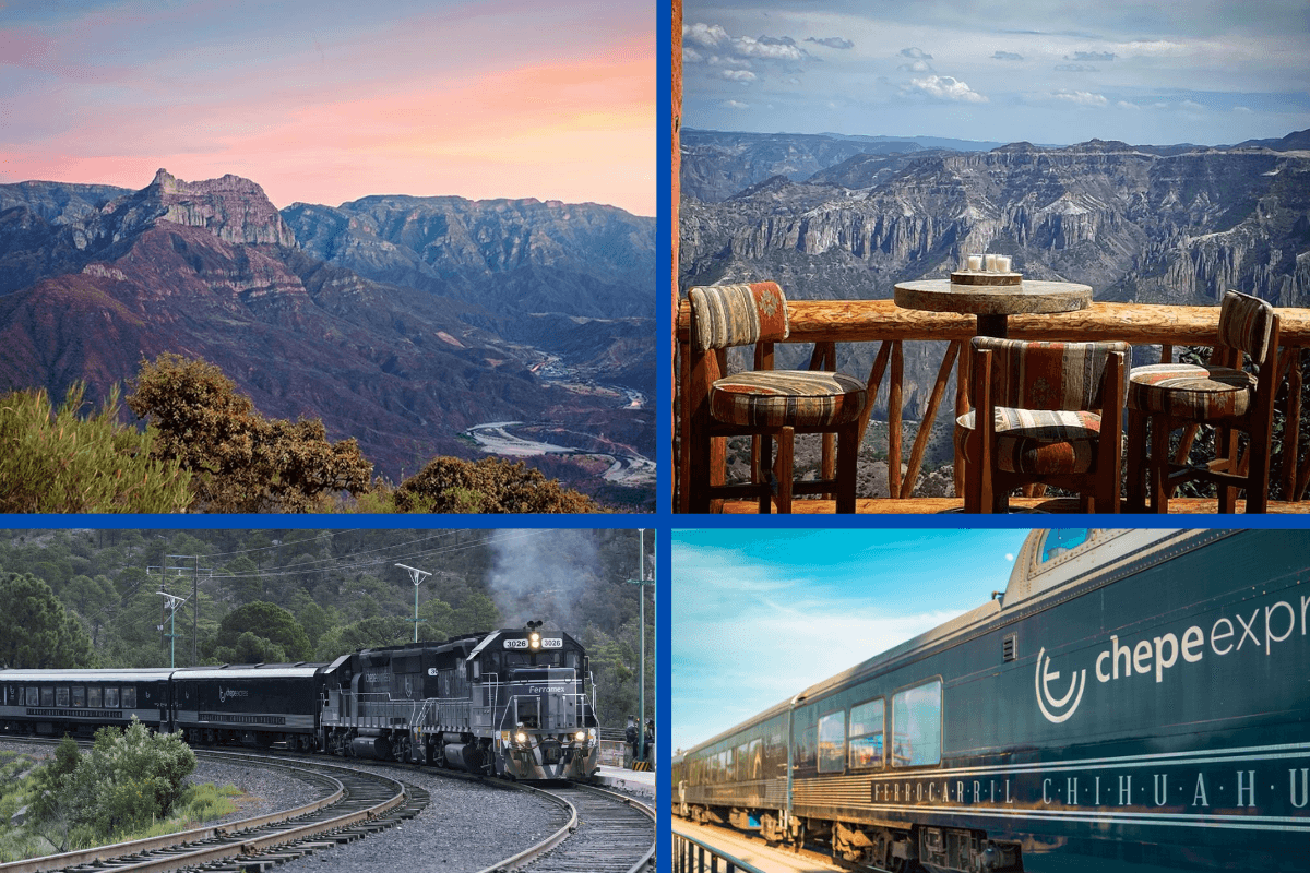 8 Días tren Chepe Express Clase Turista (Miércoles): Chihuahua - Creel - Barrancas del Cobre - Bahuichivo - El Fuerte