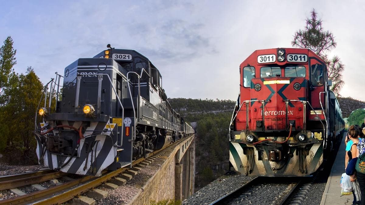 Dos Trenes 4 DÍAS: Chepe Express turista y Chepe Regional Turista (Viernes): Los Mochis - El Fuerte - Barrancas del Cobre - Chihuahua