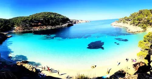 Cala Salada | Cala Saladeta | Platges del Comte.