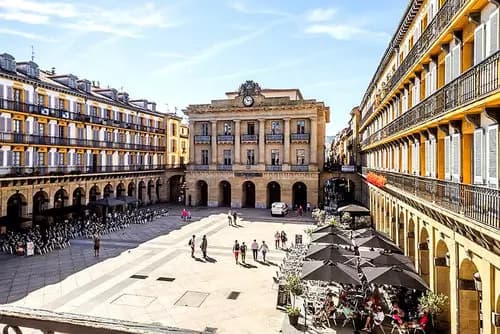 Llegada a San Sebastián