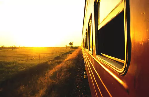 Viaje en Tren de San Sebastián a Bilbao.
