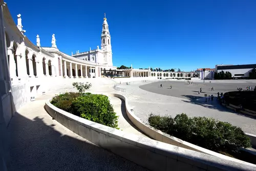 Llegada a Fátima Portugal.