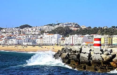 Llegada a Nazaré | Playas da Nazaré | Barrio do Sítio.
