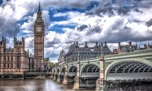 Llegada a Londres.