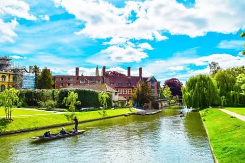 Llegada a Cambridge.