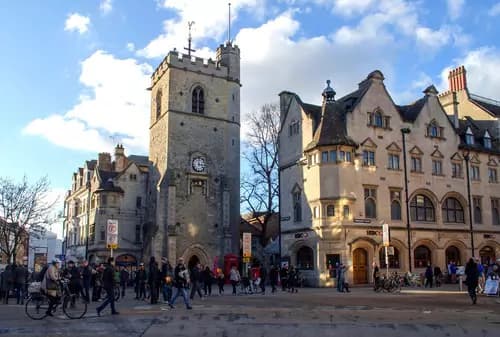 Llegada a Oxford.