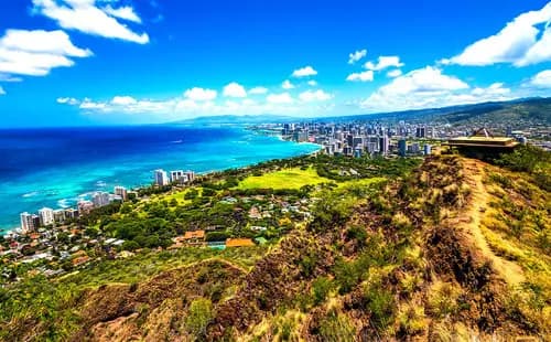 Diamond Head | Diamond Head Beach Park | Pearl Harbor National Memorial.