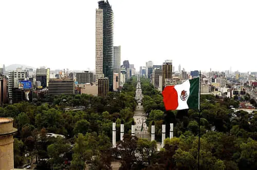 Departure transfer to Mexico City airport