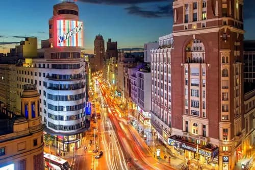 Llegada a Madrid